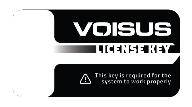USB License Key ID Tag for Voisus