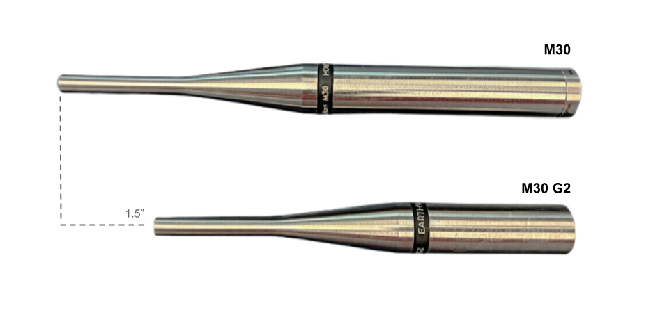 Length Comparison between M30 and M30 G2