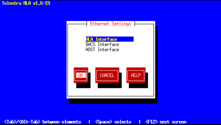 Ethernet Settings Screenshot