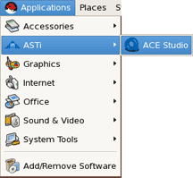 ACE Studio Open screen